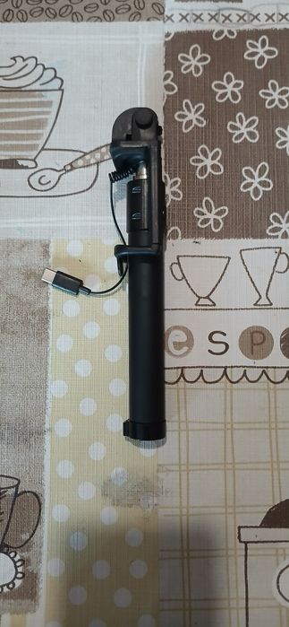 Apoio de fotos para telemóveis com cabo usb-c