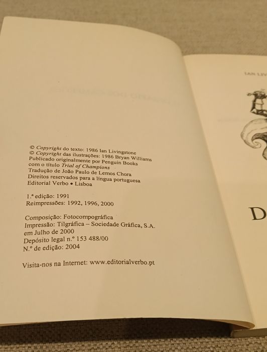O Desafio dos Campeões - Aventuras Fantásticas