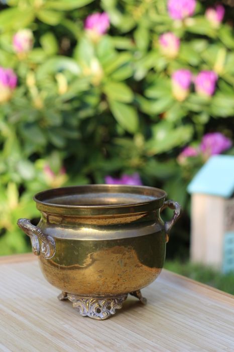 Вінтажні Кашпо / глечик мідні / латуні