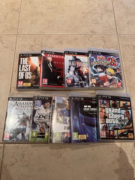 Jogos PS3 coleção