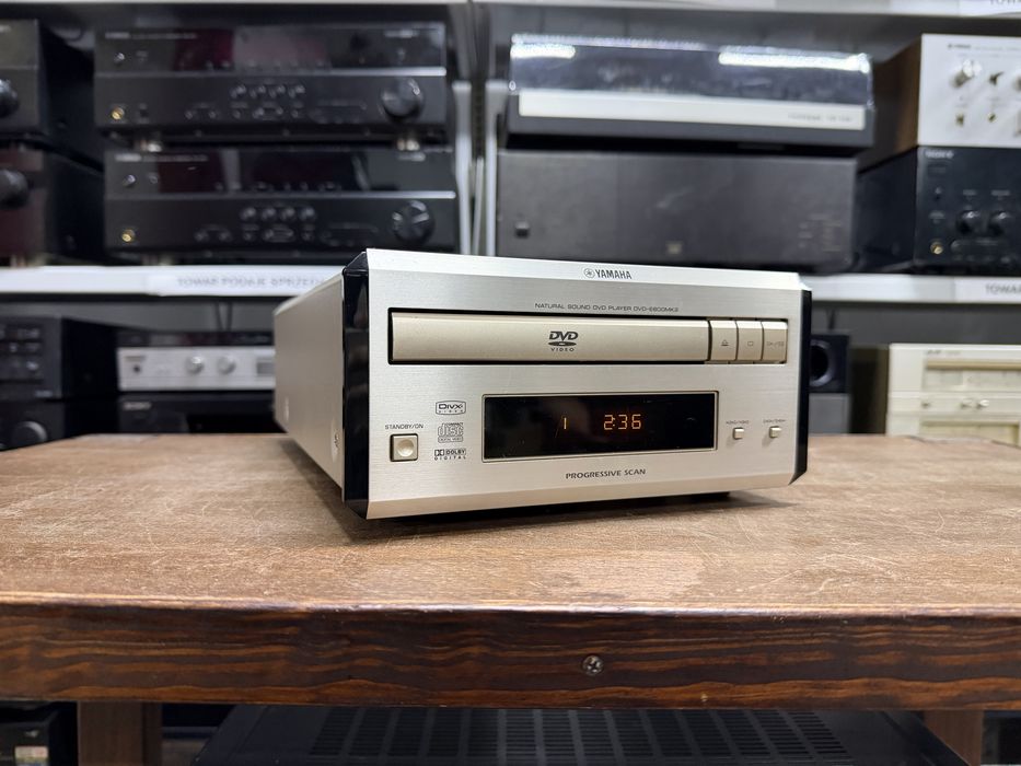 ‼️ Yamaha DVD-E600MK2 – Odtwarzacz CD/DVD Hi-Fi z Obsługą MP3, Wysokiej Jakości Przetwornikiem DAC i Wieloma Formatami Płyt | Audio Room
