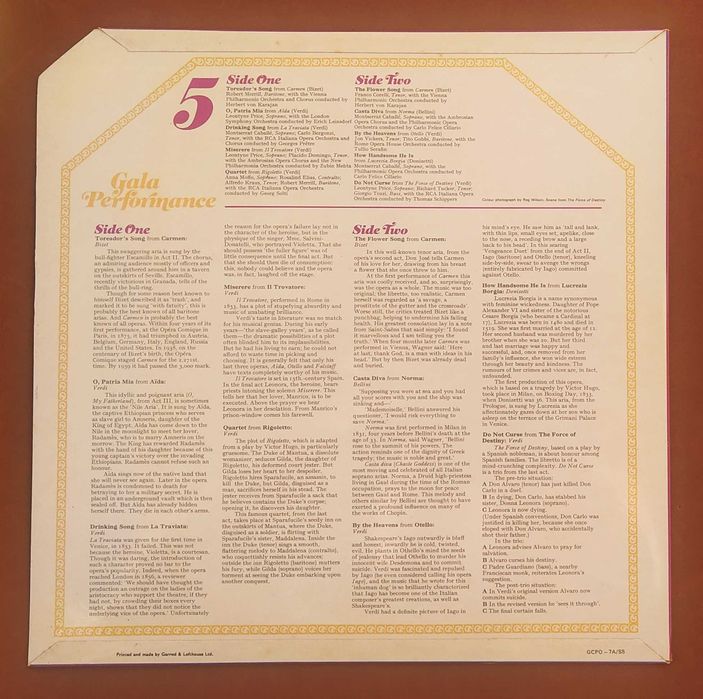 Conjunto de 3 LPs Vinil – Command Performance: A Night at the Opera (+ Box)