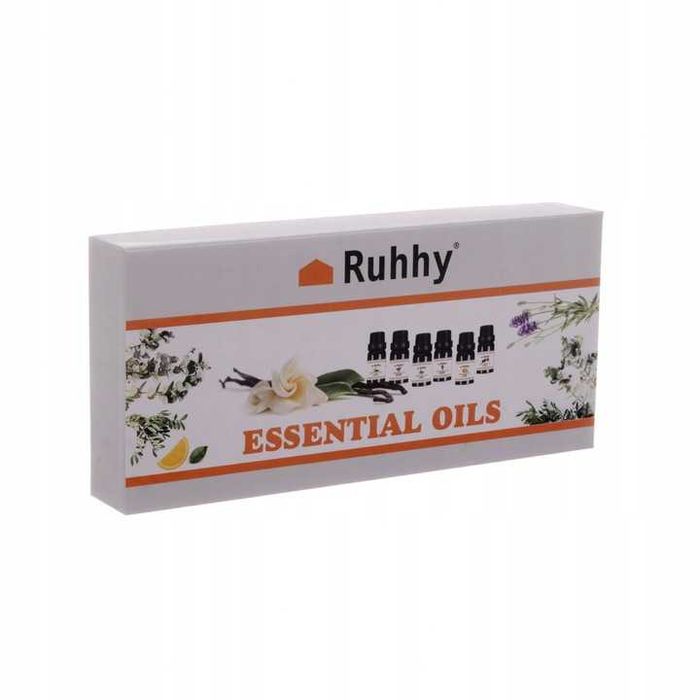 Olejki Eteryczne Zestaw x 6 10 ml Naturalne Aromaterapia