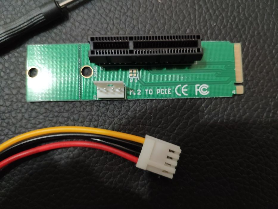 Adaptador nvme para PCI x16