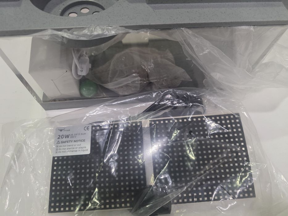 Terrário com aquecimento