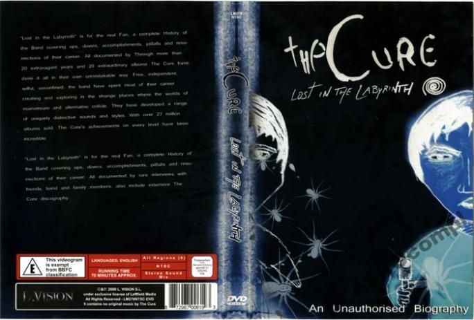THE CURE - Lost In The Labyrinth DVD