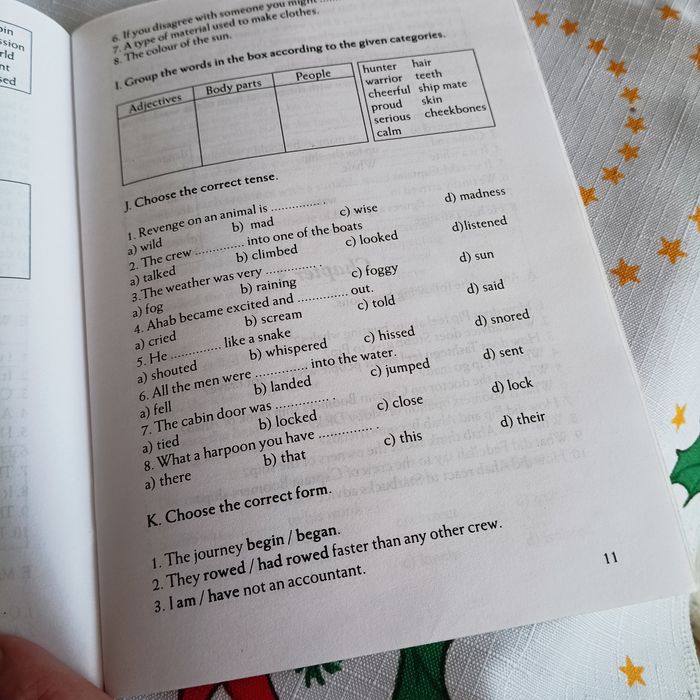 6* ,,Activity Book "- Moby Dick z płytą