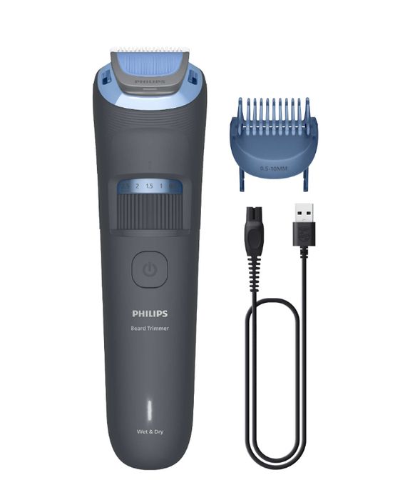 Uszkodzony Trymer do Brody Philips Seria 3000 BT3619/15 20 Ustawień