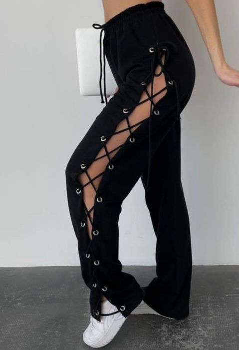 Штаны на шнуровке
