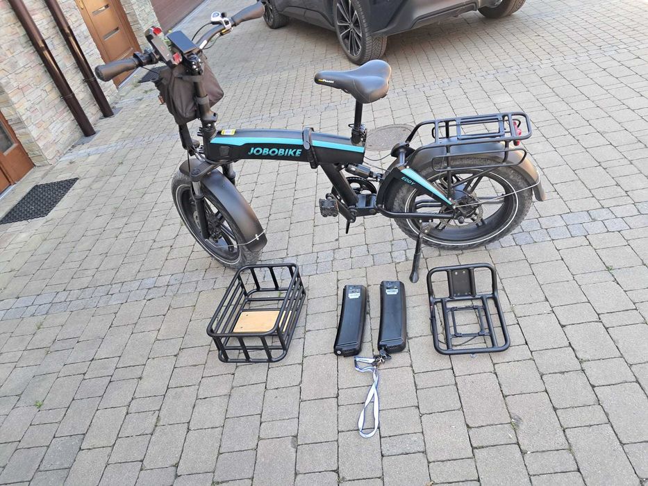 Rower elektryczny Jobobike EDY + DODATKOWA bateria