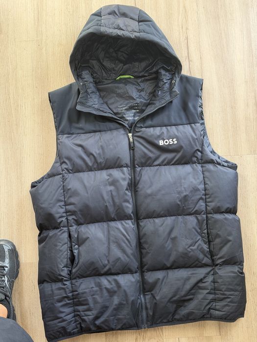 Casaco e colete para o frio
