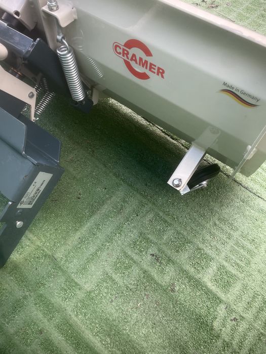 Pług do odsniezania traktorek kosiarka rider Cramer Remarc duży masywny