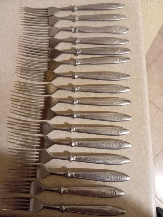 Вилки нержавійка СССР сорокових років