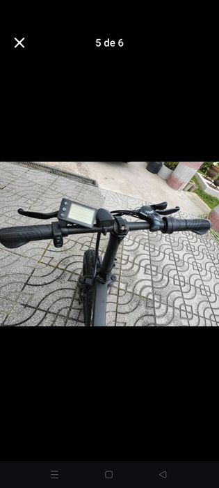 Bicicleta elétrica como nova