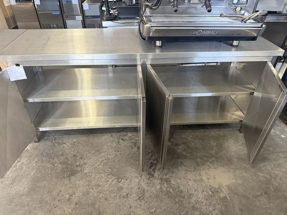 Escaparate em aço inox / bancada /armario /balcao