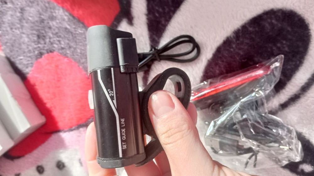 Światełka do roweru przód +tyl