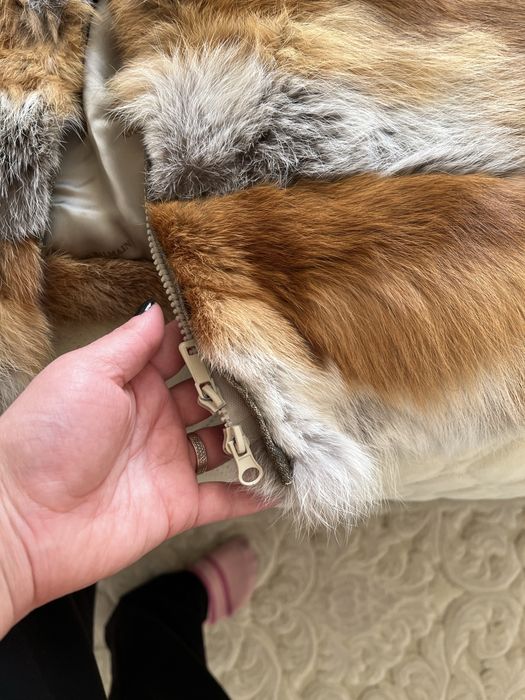 Безрукавка натуральна желетка куртка