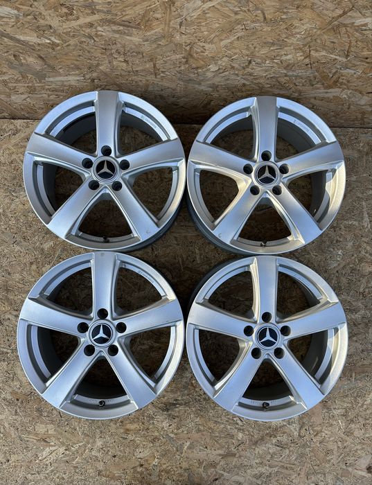 Диски5/112 R17 ET45 цо(діа)66.6 Мерседес Вольцваген титани