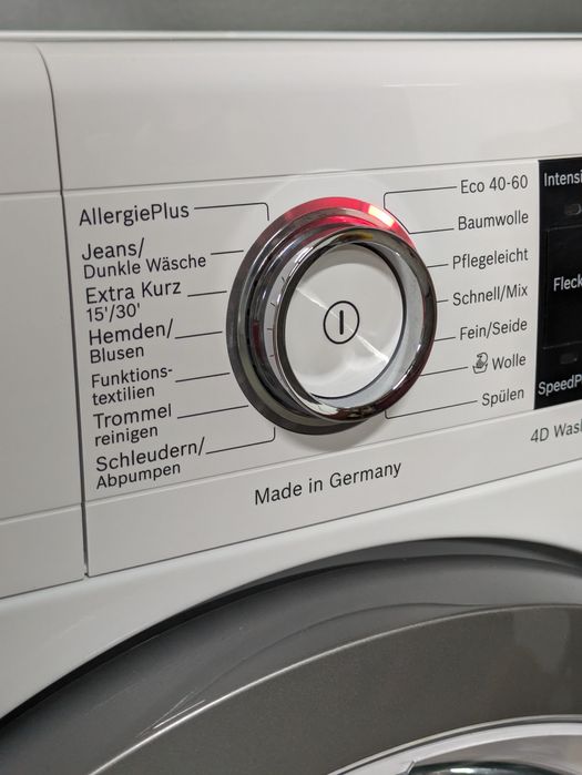 Нова Модель Пральна машина Bosch 8 Serie Exclusive з Німеччини