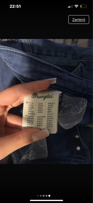 dżinsy jeansy wrangler