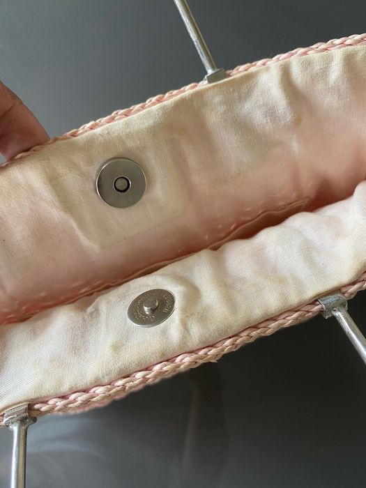 Różowa torebka - koszyk