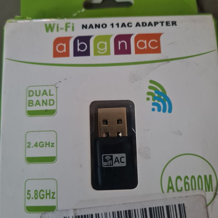 Karta sieciowa Wi-Fi USB 2,4GHz + 5,8GHz