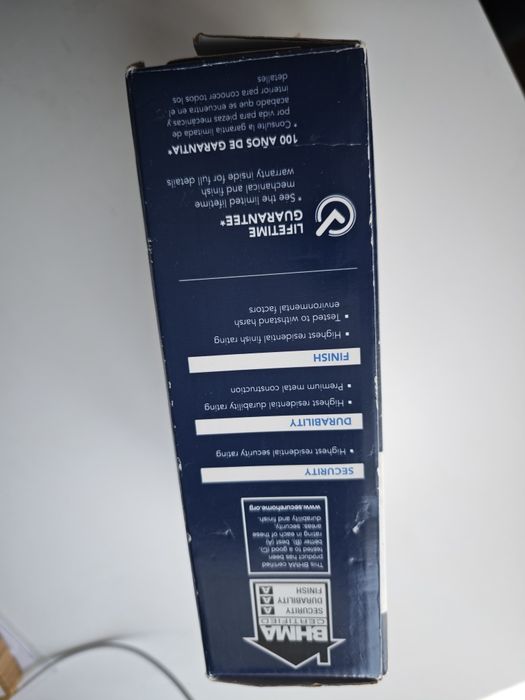 Nowy zestaw klamki z zamkiem SCHLAGE Bed & Bath – Premium! USA