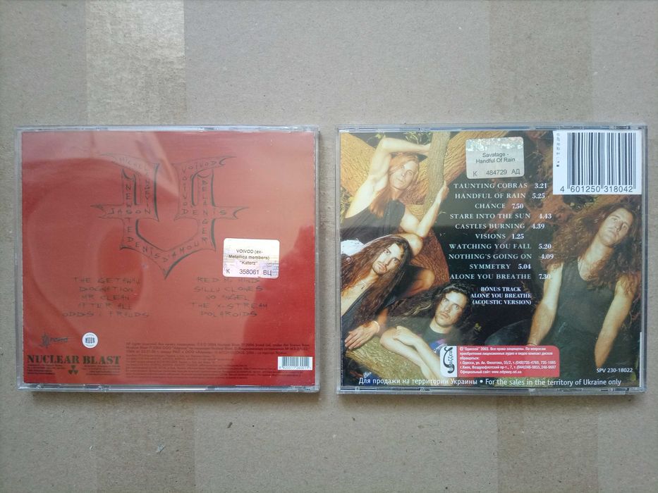 cd CHIMAIRA, Bleeding Through, VoiVod, Pro Pain