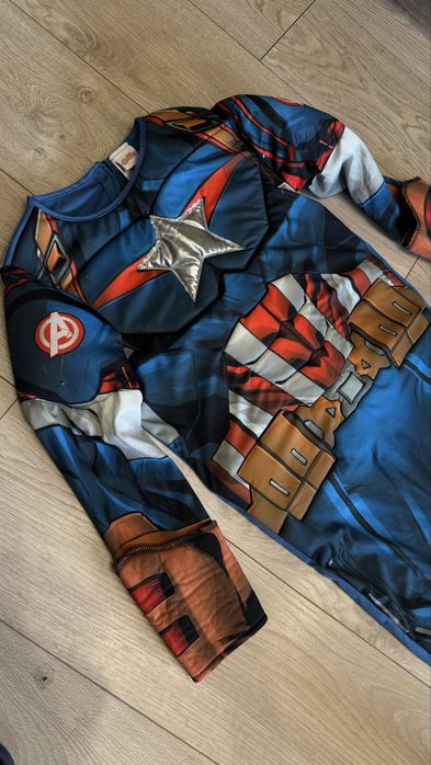 Костюм Капітана Америки на маскарад, хелловін