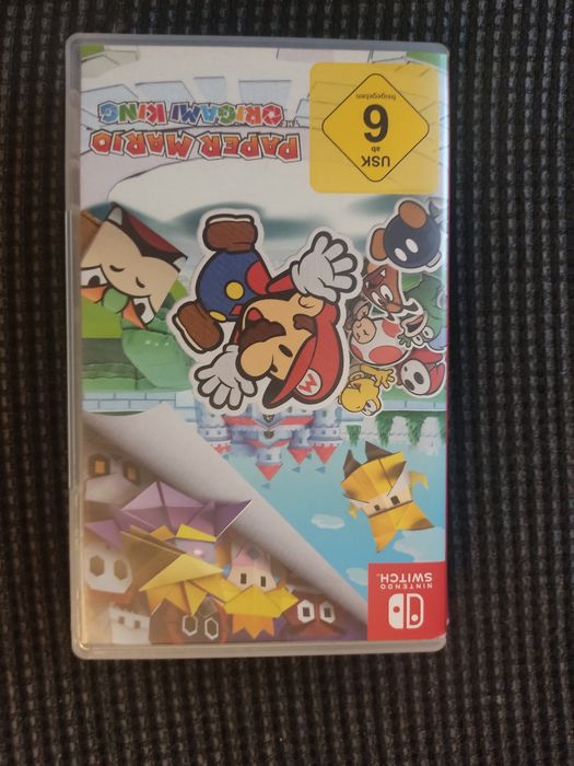 Super Mario paper origami king Nintendo Switch