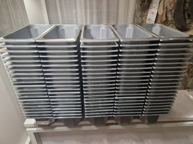 Kuwety po lodach, opakowania