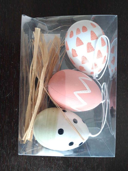 WIELKANOC OZDOBY - Zawieszki, Jajka Wielkanocne DUKA - nowe