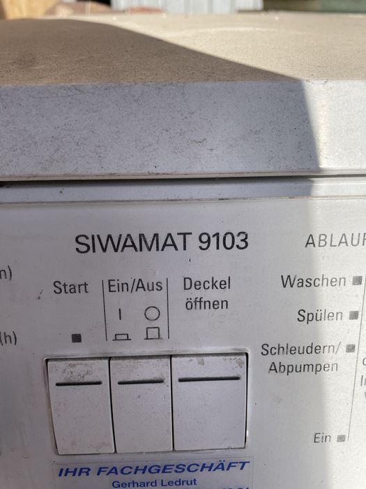 Siemens siwamat 9103 по запчастинах: 199 грн. - Аксессуары и