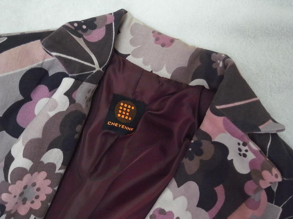 casaco tamanho s mulher flowerpower novo cheyenne