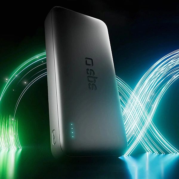 Powerbank SBS Infinity 20000mAh 10W LiFePo USB-A USB-C - czarny