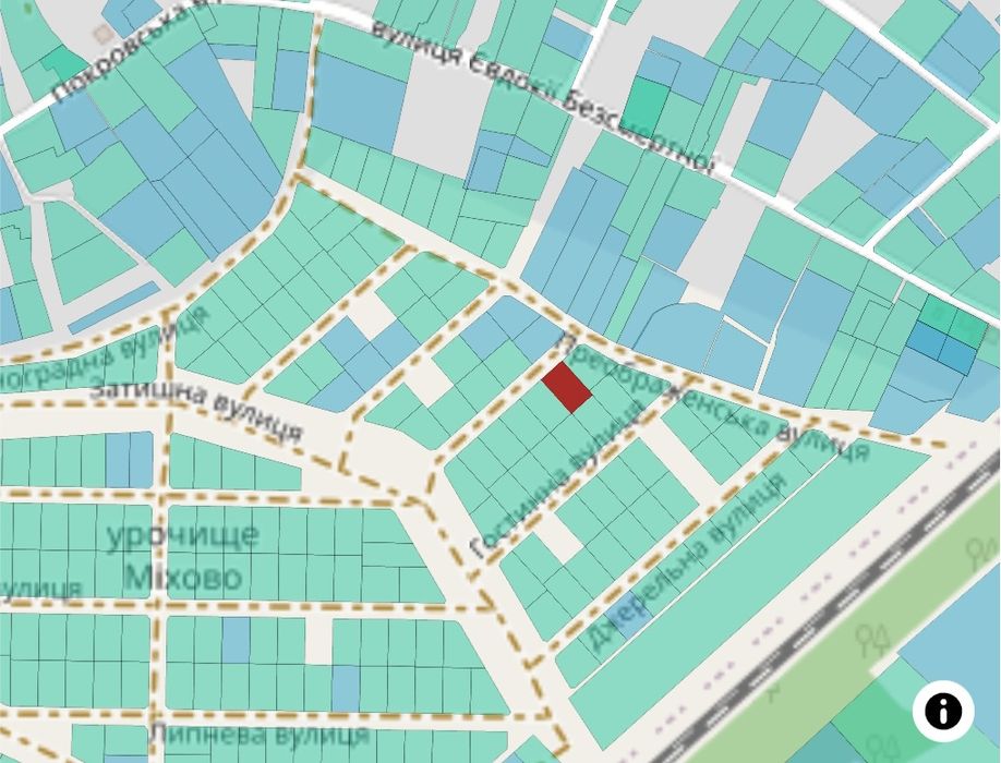 Земельна ділянка 10с с.м.т В.димерка