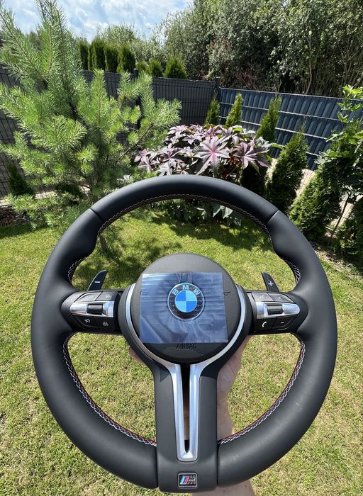 Kierownica M Pakiet BMW F30 Nowa Skóra poduszka ASO Multifunkcja