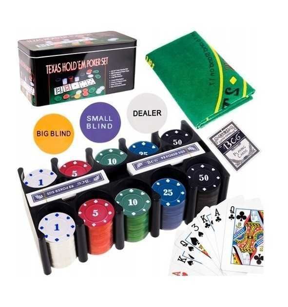 Покерный набор в кейсе 500ф Покер набор алюминиевый кейс2 кол полотно