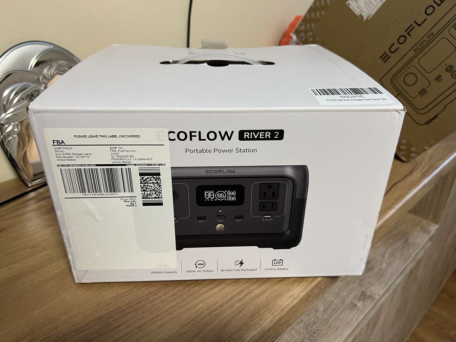 EcoFlow River 2 (256 Вт·год) – Портативна Зарядна Станція | Нова