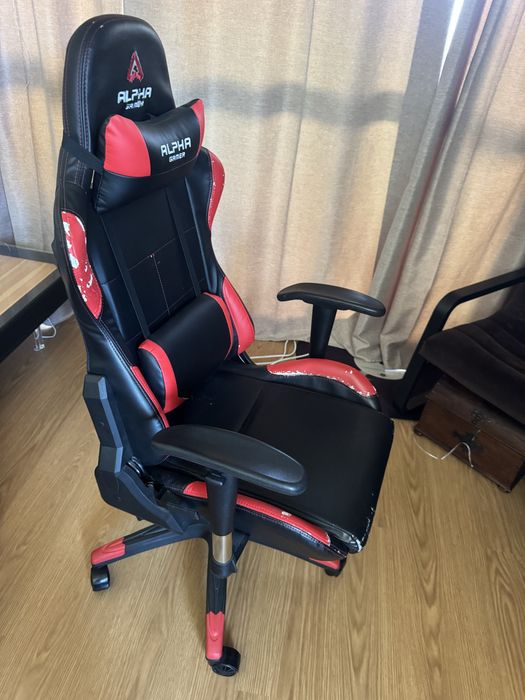 Cadeira de computador gamer alpha gamer