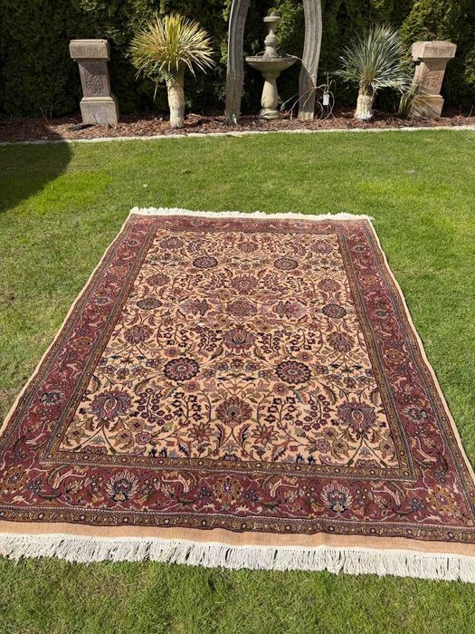 Nowy Dywan Wełniany Kaszmirowy Perski Indo Bidjar 250x175 galeria 18 tys