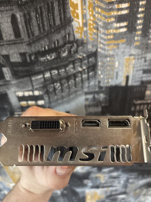 Видеокарта MSI 1050TI 4Gb