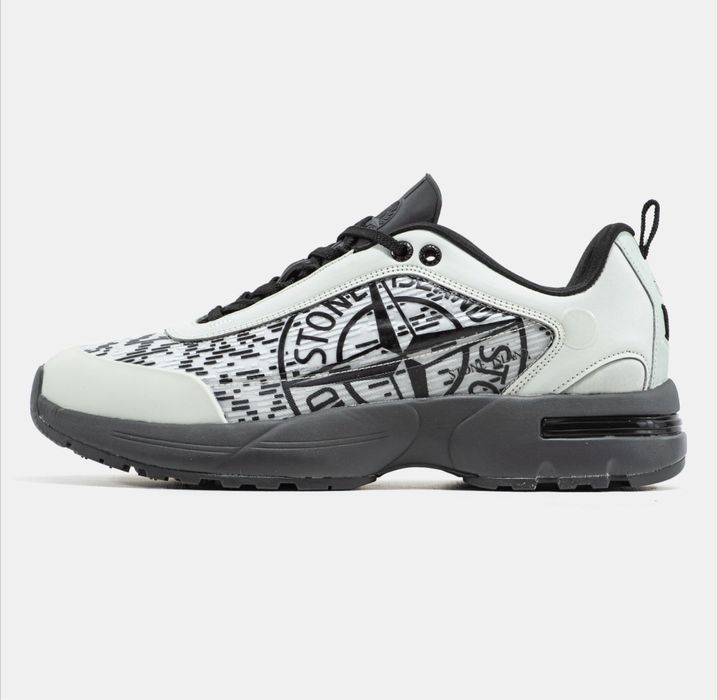 Кросівки Чоловічі Stone Island Grime Grey 40-45 Топ якість зручні