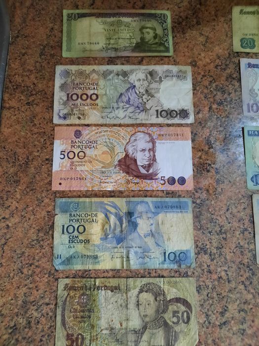 Notas antigas e raras