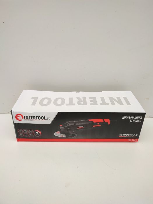 Болгарка угловая  125 мм, 1200 Вт  STORM INTERTOOL WT-0224
