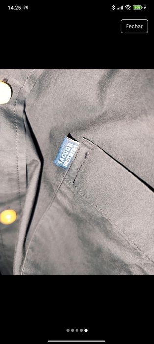 Camisa Sacoor Brothers XL Como Nova