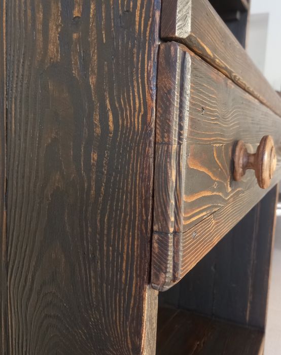 Armário / Louceiro estilo mercearia  em madeira maciça