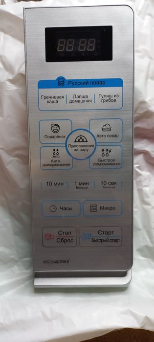 Микроволновая печь LG MS 2548DRKS. Панель управления (модуль). Плата.