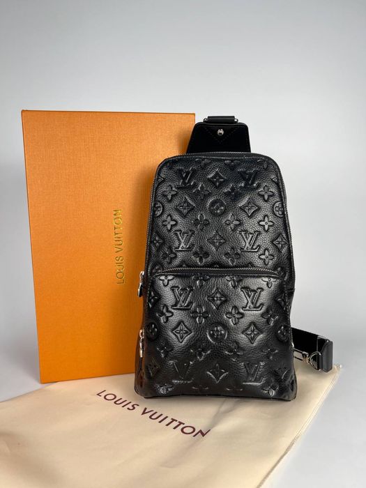 Мужская сумка слинг луи витон/ Чоловіча сумка через плече слінг louis vuitton