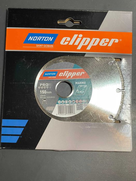 Nowa Tarcza diamentowa Norton clipper Pro Marmo 150 mm